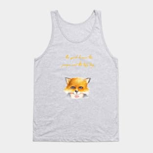 the quick brown fox Tank Top